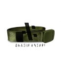 Plastic buckled Belt - Green