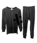 Thermal Suit-Black (Round Neck)