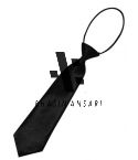 Black Tie- Zipper