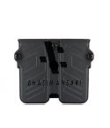 Universal Double Mag Pouch w/ Belt Clip