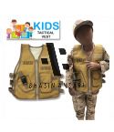 Kids Tactical Vest - Khaki