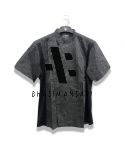Short Sleeve Chef Coat - Black