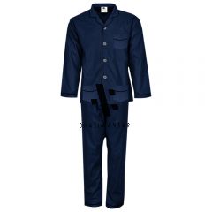 Winter Pajama Suit- Navy Blue P.College
