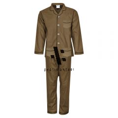 Winter Pajama Suit- Khaki P.College