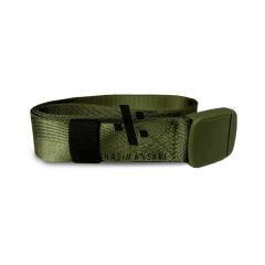 Plastic buckled Belt - Green