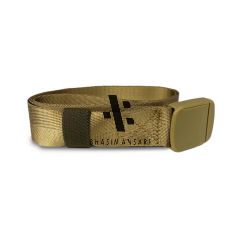 Plastic buckled Belt - Khaki