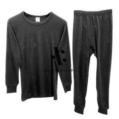 Thermal Suit-Black (Round Neck)