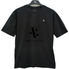Active Wear T-shirt - Black / Cotton