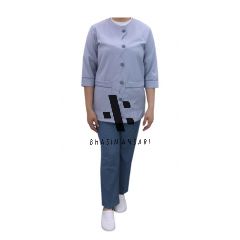 House Care Uniform Ladies - Blue / Grey