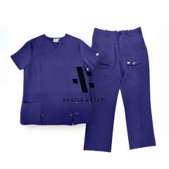 Alpha Gamma Scrub Suit - Purple