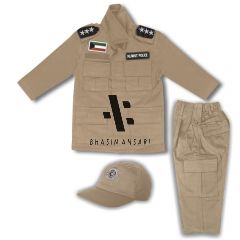 Boys Police Suit Khaki-Kids