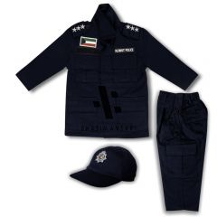 Boys Police Suit Navy Blue-(kids)