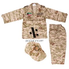 Boys Army Camo khaki Suit - Kids