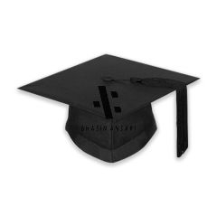 Graduation Cap - Black