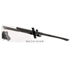 ESS Man Sunglasses Black Frame, Clear Lenses