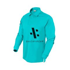 T-Shirt Polo - Turquoise Full Sleeve
