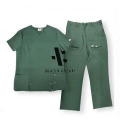 ALPHA GAMMA SCRUB SUIT - Dark Green