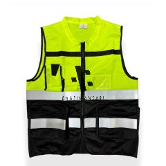 Reflective Vest - Black / Yellow