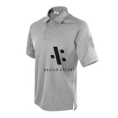 T-Shirt Polo Grey