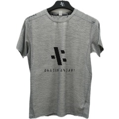 Active Wear T-shirt - Light Grey