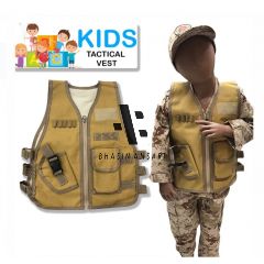 Kids Tactical Vest - Khaki