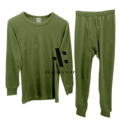 Thermal Suit- Olive Green (Round Neck)