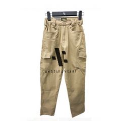 Cargo Trouser Cotton/Spandex - Khaki