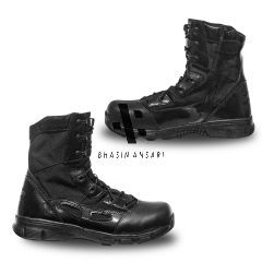 Hyper Velocity - Black Tactical Boots