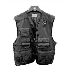Mesh Outdoor Vest - Black