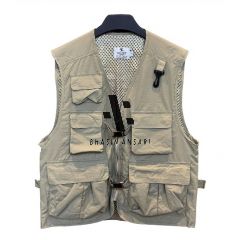 Mesh Outdoor Vest - Khaki