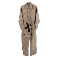 Work Suit Coveralls - Beige - Durable Industrial Uniforms